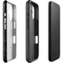 NFL Miami Dolphins Black & White iPhone 16 Plus Impact Case